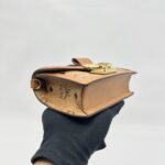 Tracy Mini Chain Crossbody Visetos Cognac