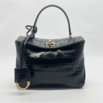 Rodeo Mini Croco Black GHW