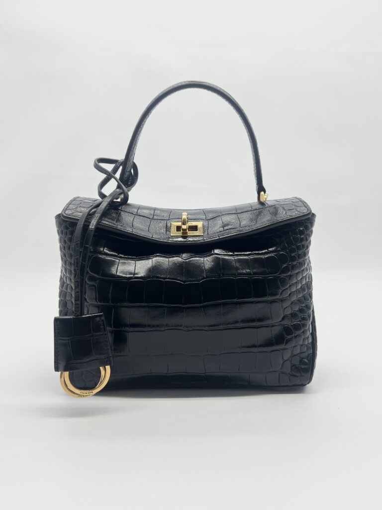 Rodeo Mini Croco Black GHW