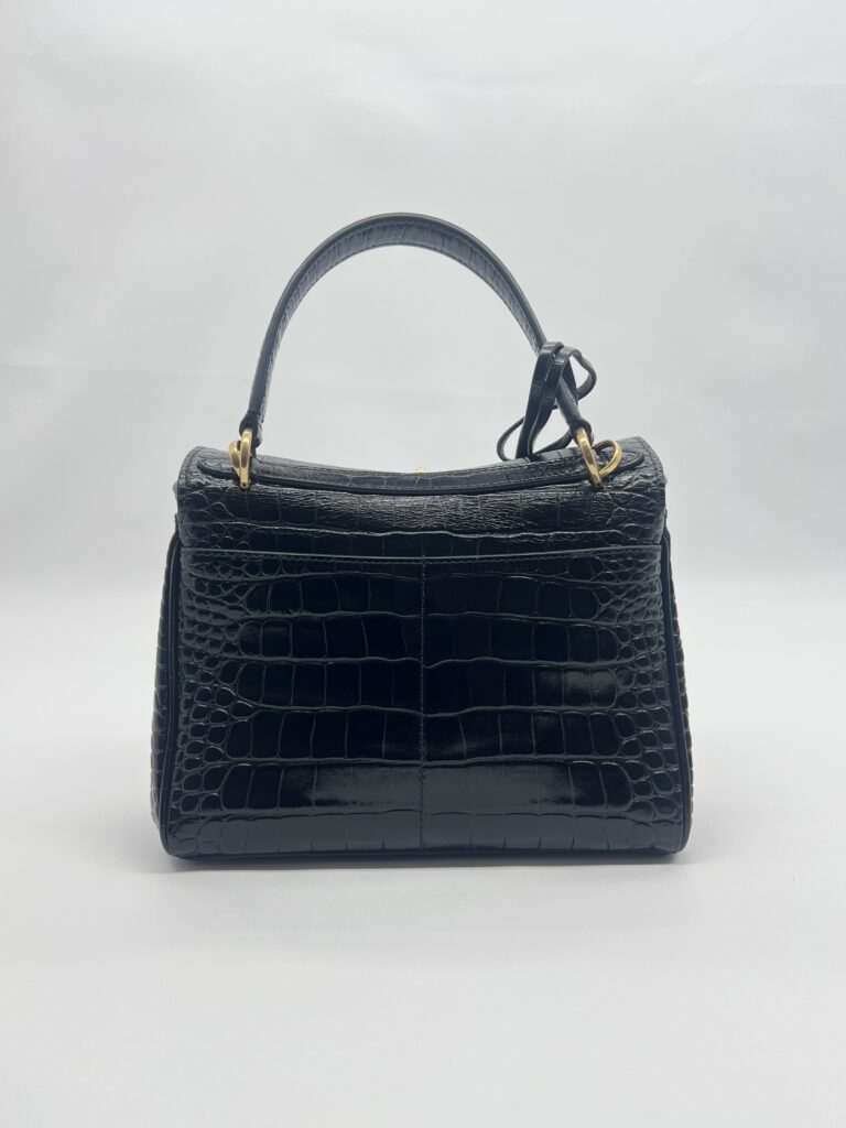 Rodeo Mini Croco Black GHW