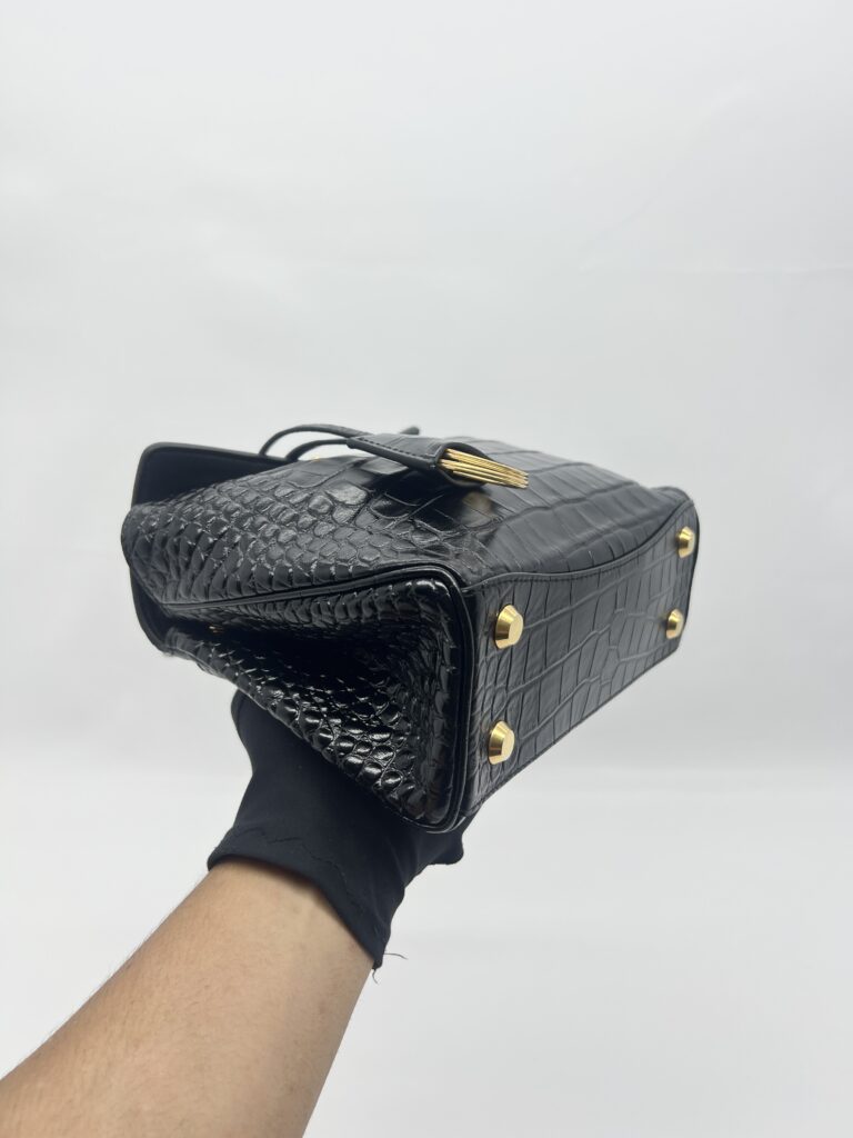Rodeo Mini Croco Black GHW