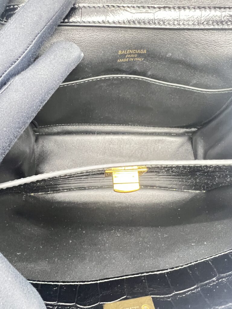 Rodeo Mini Croco Black GHW