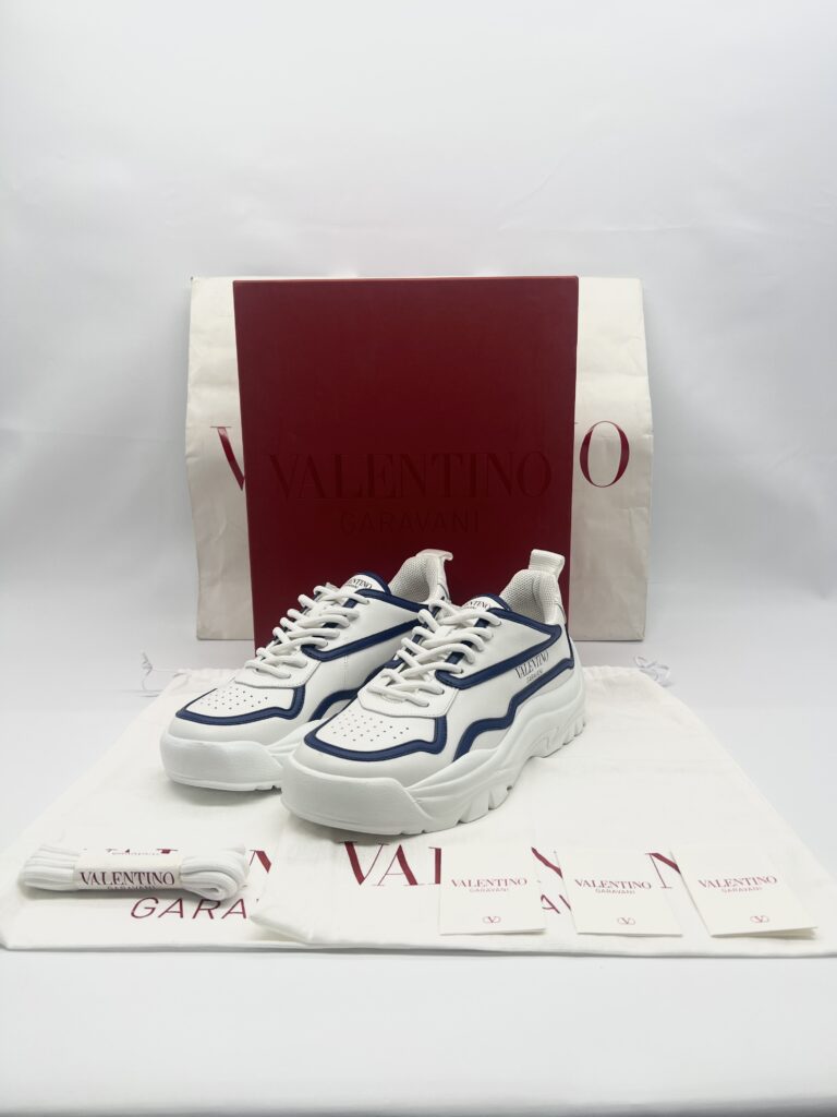 Valentino Gumboy Sneakers White Blue