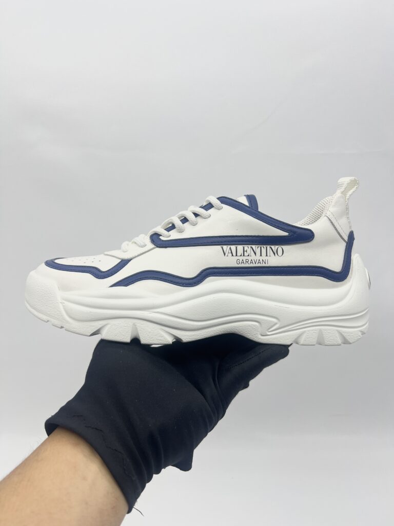 Valentino Gumboy Sneakers White Blue
