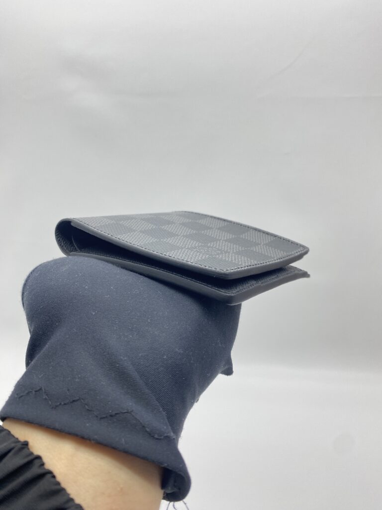 Louis Vuitton Multiple Bi-Fold Wallet Damier Graphite Black