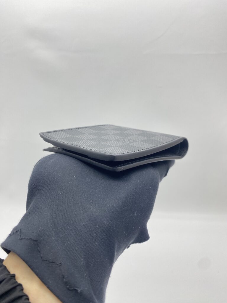 Louis Vuitton Multiple Bi-Fold Wallet Damier Graphite Black