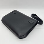 Hermes Kelly Depeches 25 Pouch Togo Noir PHW