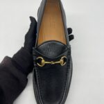 Gucci Mandala Goat Horsebit Black GHW