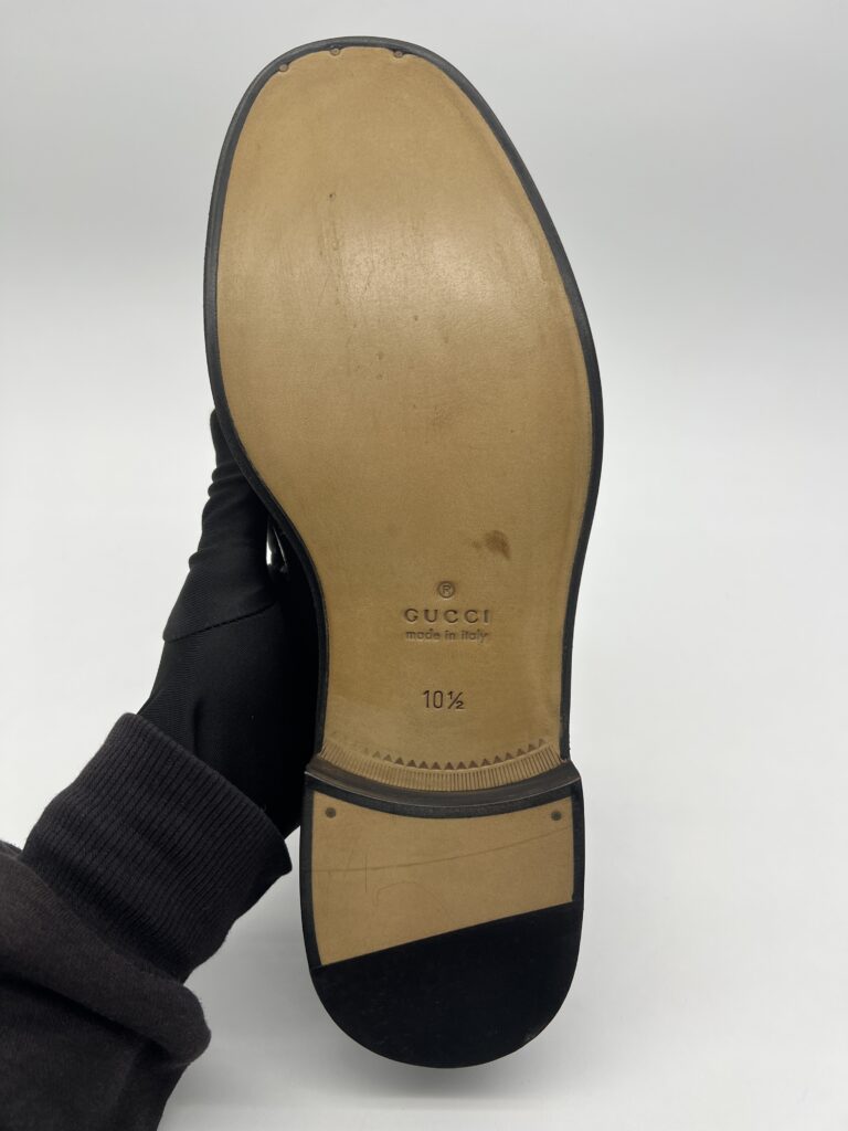 Gucci Mandala Goat Horsebit Black GHW