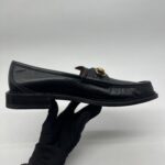 Gucci Mandala Goat Horsebit Black GHW