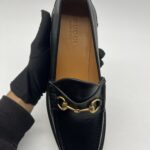 Gucci Mandala Goat Horsebit Black GHW