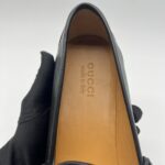 Gucci Mandala Goat Horsebit Black GHW