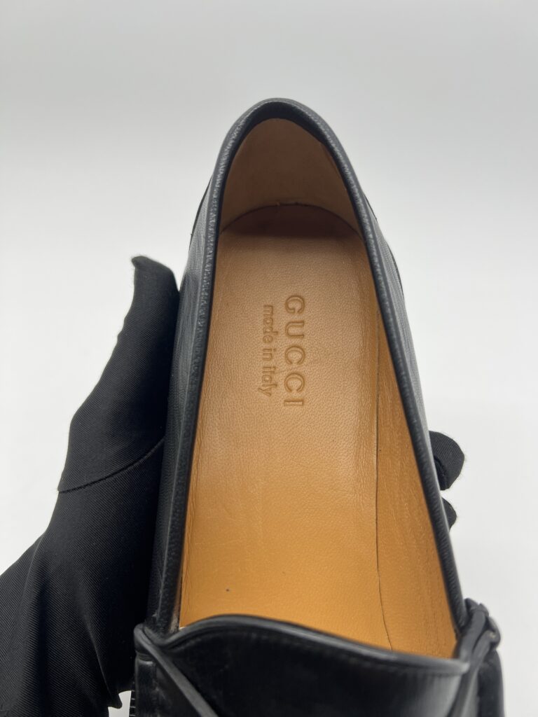 Gucci Mandala Goat Horsebit Black GHW