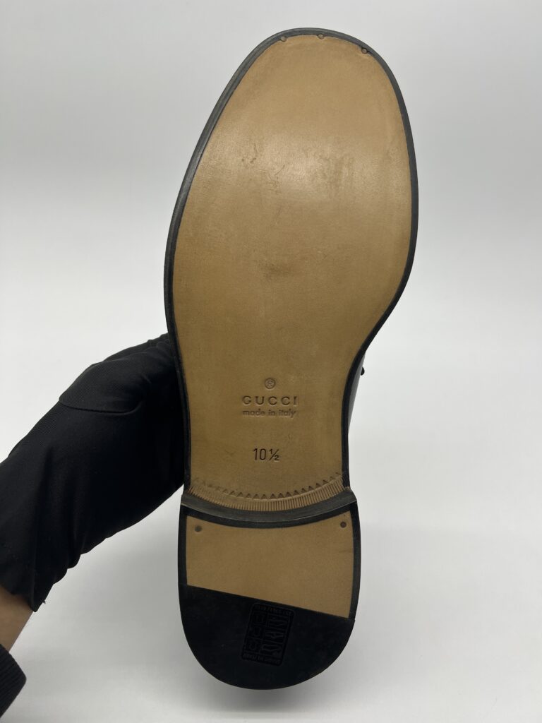 Gucci Mandala Goat Horsebit Black GHW
