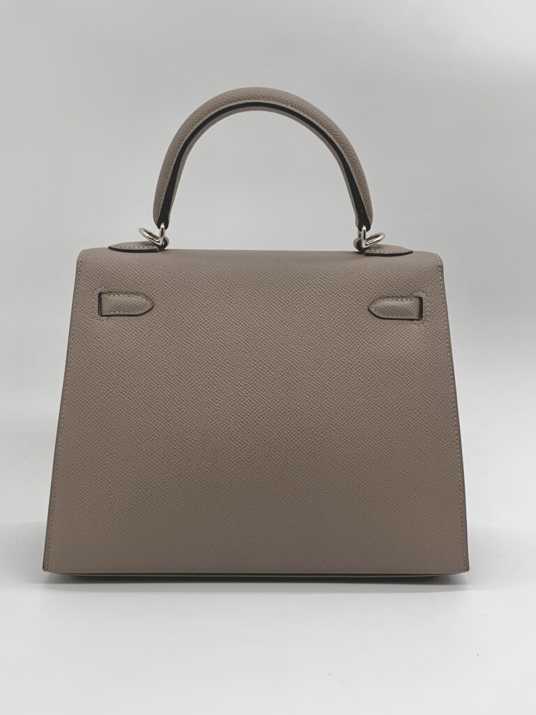 Hermes Kelly 25 Epsom Gris Asphalt PHW