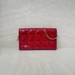 Dior Lady D WOC Vernis Red GHW