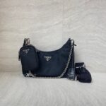 Prada Re Edition 2005 Tessuto Nylon Nero SHW