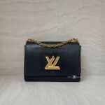 Louis Vuitton Twist MM Epi Noir GHW