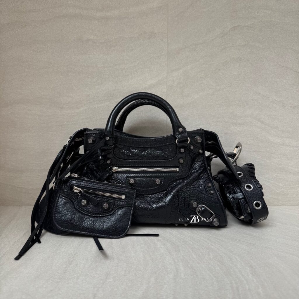 Balenciaga Neo Cagole Xs Agneau Black SHW