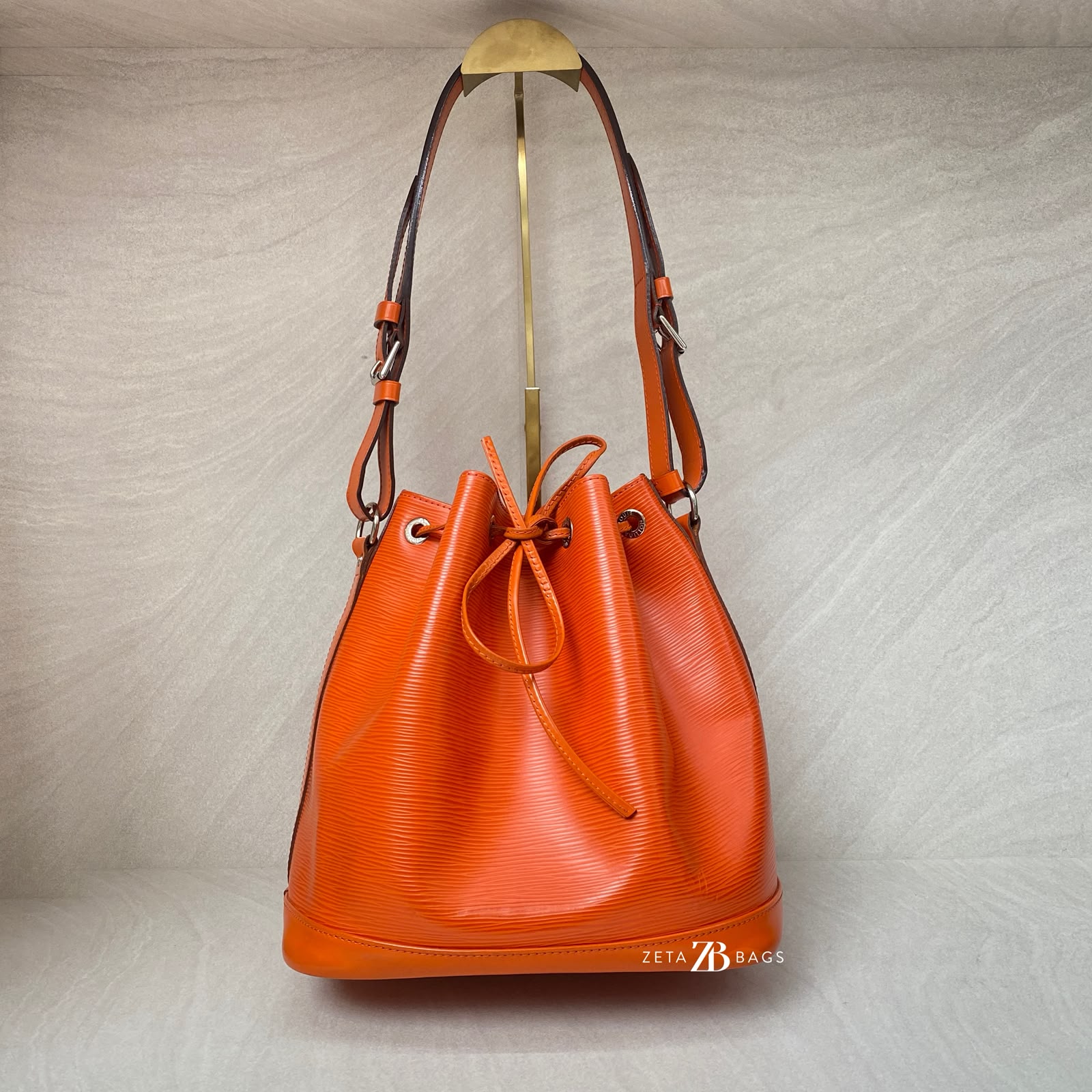 Louis Vuitton Petit Noe Epi Orange SHW