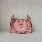 Chanel C25 Mini Caviar Light Pink GHW