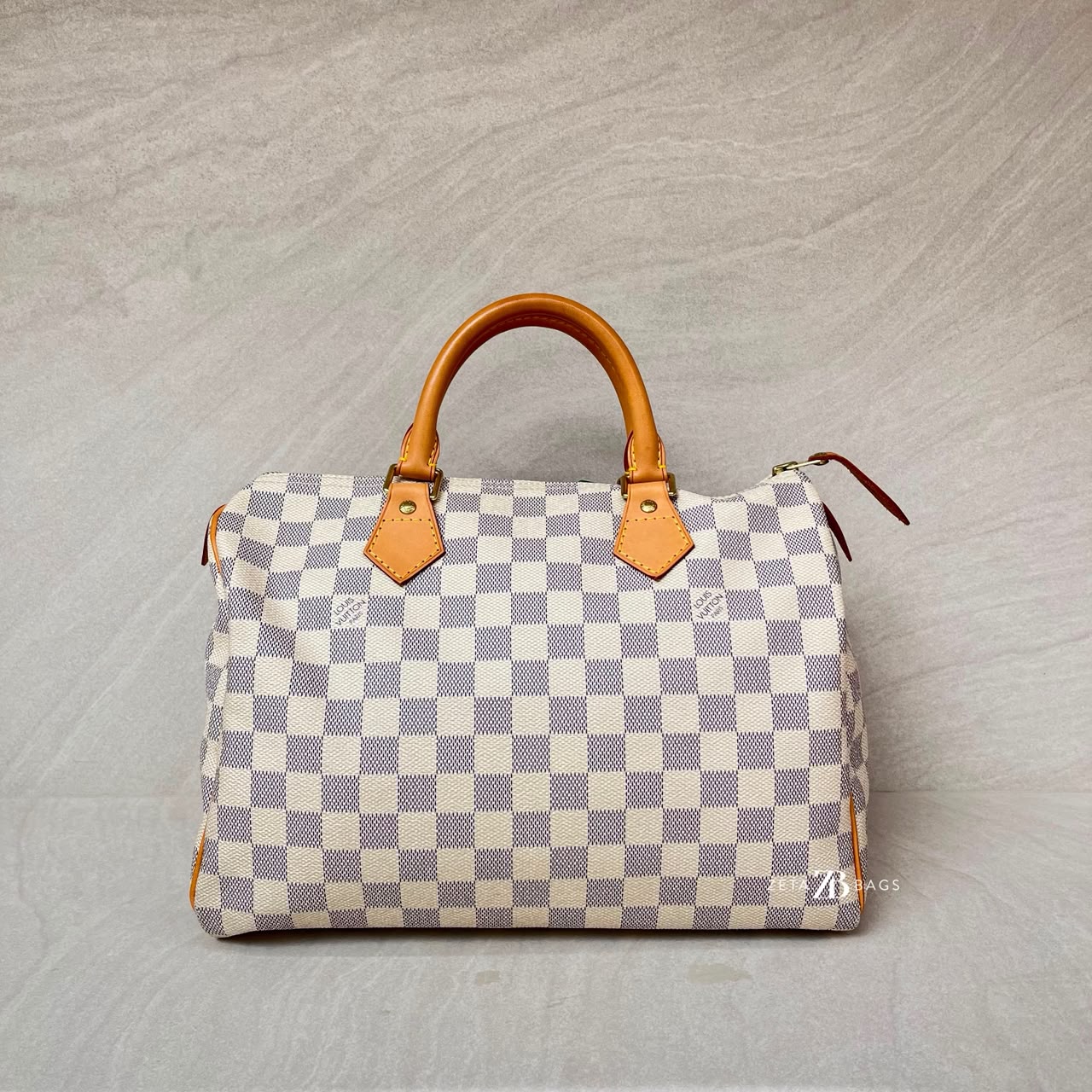 Louis Vuitton Speedy 30 Damier Azur GHW