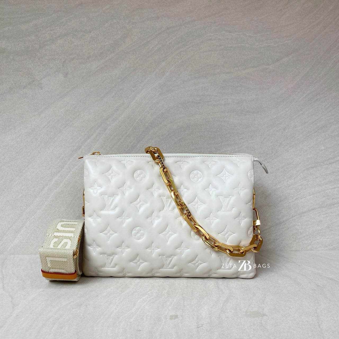 Louis Vuitton Coussin PM Creme GHW