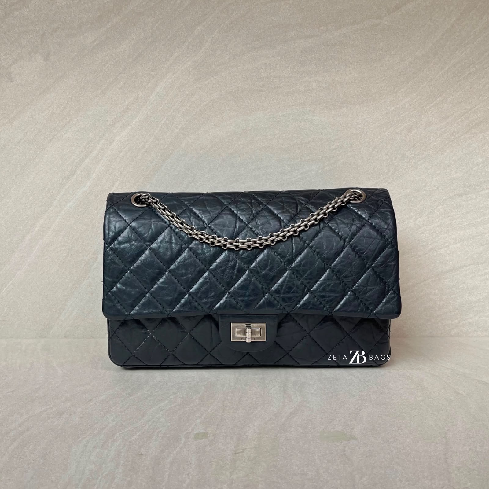 Chanel Reissue 226 Leather Black RHW