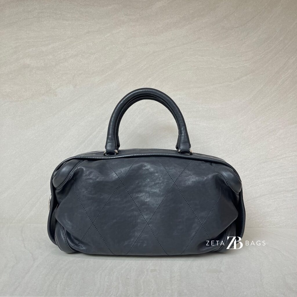 Chanel Bowling Vintage Black SHW