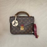 Louis Vuitton Metis MM Monogram Braided Saffran GHW
