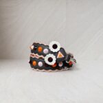 Fendi Strap Studded Flower Grey Multicolor