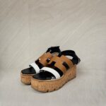Hermes Havane 30 Sandal Naturel Multicolor