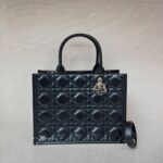 Dior Dior Book Tote Macrocannage Black GHW