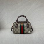 Gucci Ophidia Super Mini Boston GG Supreme GHW
