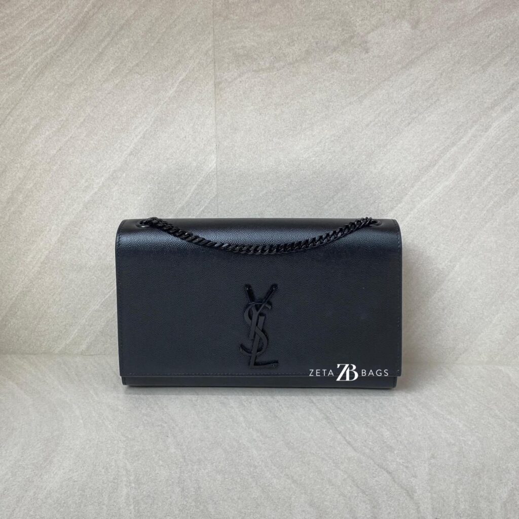 Saint Laurent Kate Medium Grained All Black