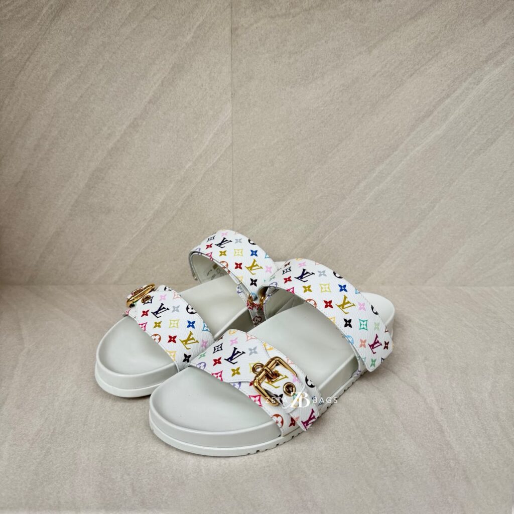Louis Vuitton LV X TM DIA Flat Comfort Monogram Multicolor