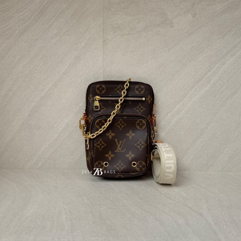 Louis Vuitton Utility Phone Sling Monogram GHW