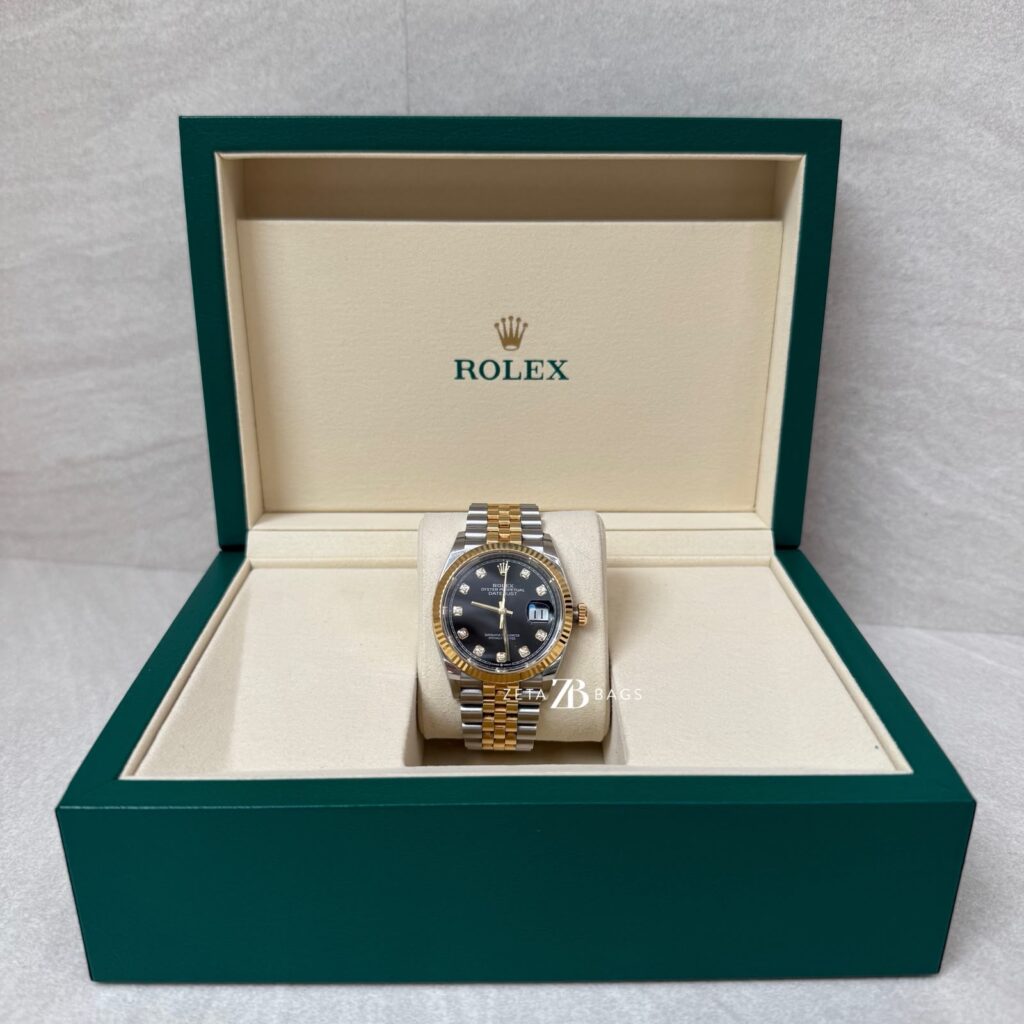 Rolex Oyster Perpetual Black Diamond