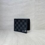 Louis Vuitton Multiple Bi-Fold Wallet Damier Graphite Black