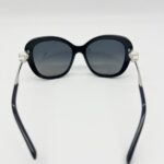 Polarized Butterfly Winter Pearl Black Sunglasses