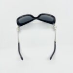 Polarized Butterfly Winter Pearl Black Sunglasses