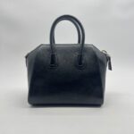 Mini Antigona Grained Black SHW