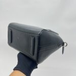 Mini Antigona Grained Black SHW