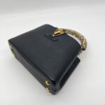 Capucines Mini Phyton Black Handle Ghw