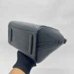 Mini Antigona Grained Black SHW