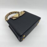 Capucines Mini Phyton Black Handle Ghw