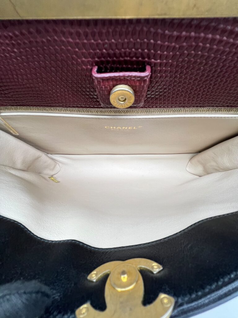 Coco Luxe Large Black GHW