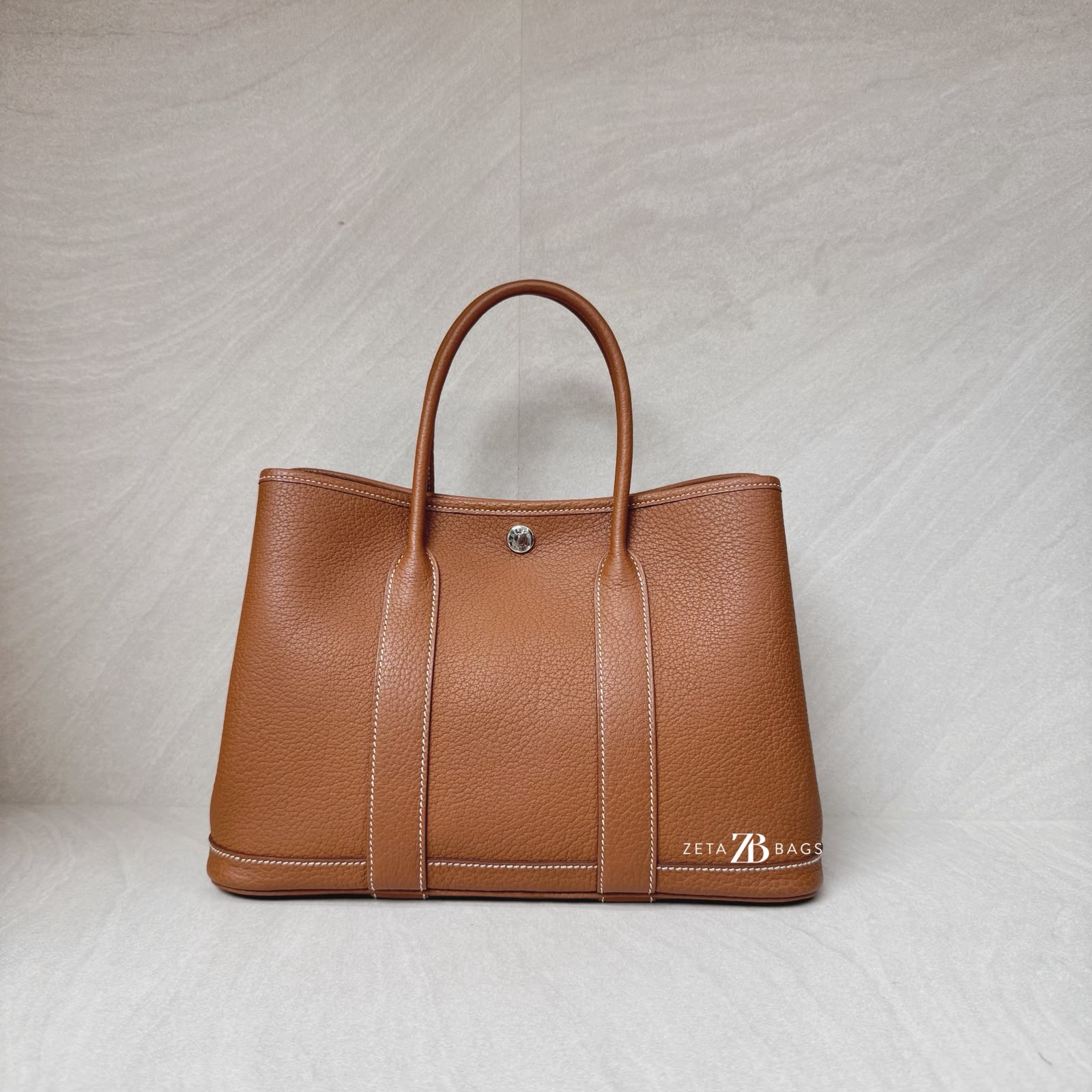 Hermes Garden Party 30 Negonda Gold PHW