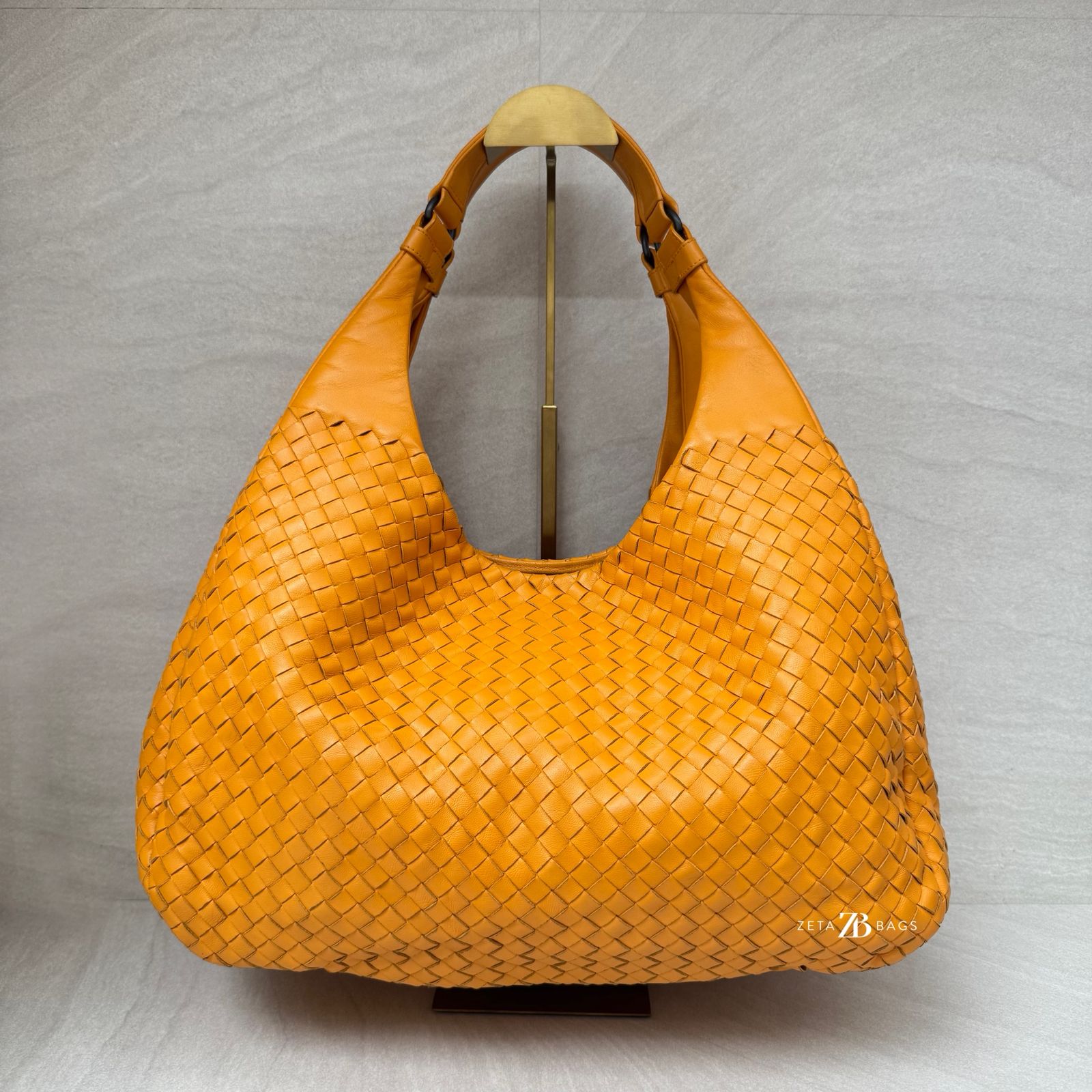 Bottega Veneta Intrecciato Campana Orange
