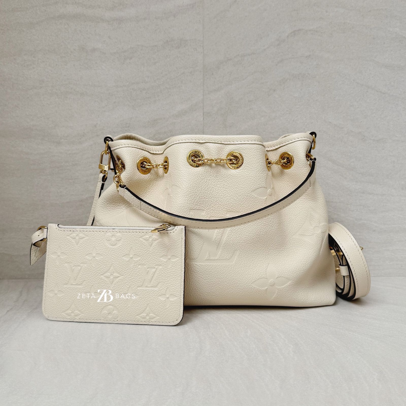 Louis Vuitton Bundle Bag Giant Monogram Empriente Creme